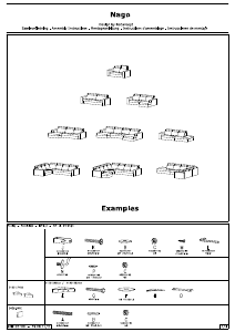 Manual de uso BoConcept Nago Sofá