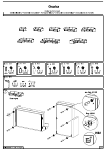 Használati útmutató BoConcept Osaka Kanapé