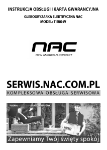 Instrukcja NAC TIE80-W Kultywator