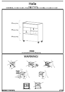 Manuale BoConcept Halle Cassettiera