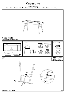 Manuál BoConcept Cupertino Stůl