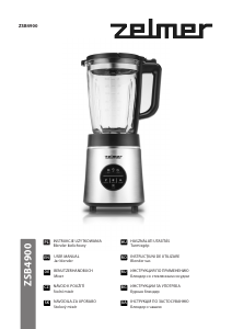 Manual Zelmer ZSB4900 Blender