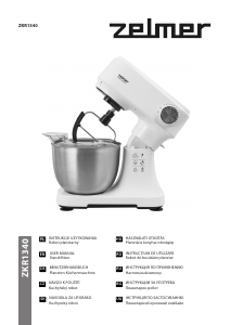 Manual Zelmer ZKR1340 Mixer cu vas