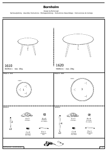 Посібник BoConcept Bornholm Журнальний столик