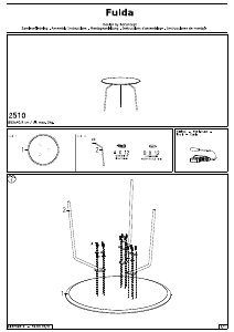 Használati útmutató BoConcept Fulda Dohányzóasztal