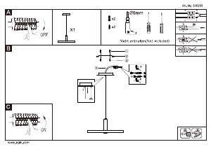 Manuale Eglo 300203 Lampada