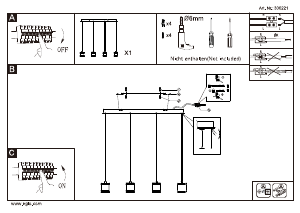 Manuale Eglo 300221 Lampada