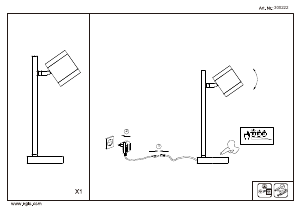 Manual Eglo 300222 Lampă