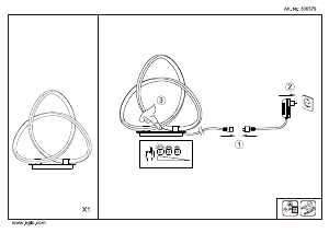 Manual Eglo 300379 Lampă