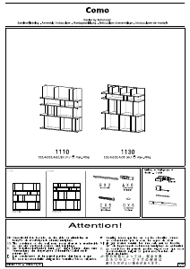 사용 설명서 BoConcept Como 책장