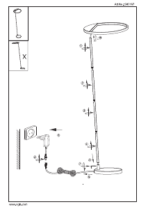Manual Eglo 390167 Lampă