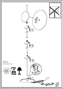 Manuale Eglo 900991 Lampada