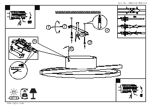 Manual Eglo 901114 Lampă