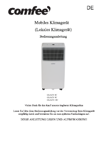 Manuale Comfee GLACE 8C Condizionatore d’aria