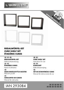 Manual de uso Livarno IAN 293084 Estante de pared