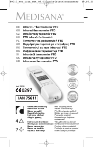 Priručnik Medisana FTD Termometar