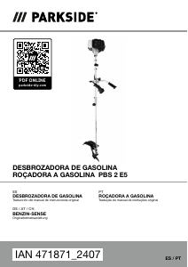 Manual Parkside IAN 471871 Aparador de relva