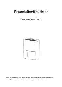 Manual de uso Comfee MDDN-10DEN7 Deshumidificador