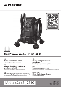 Manual Parkside IAN 449443 Curatitor presiune