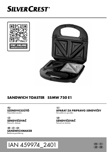 Használati útmutató SilverCrest IAN 459974 Kontaktgrill