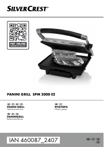 Εγχειρίδιο SilverCrest IAN 460087 Σχάρα επαφής