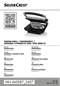Használati útmutató SilverCrest IAN 460087 Kontaktgrill