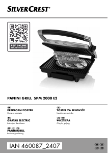 Manual SilverCrest IAN 460087 Grătar electric