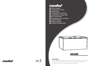 Manual Comfee RCC688WH2 Freezer