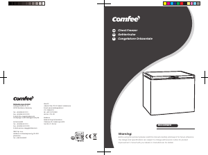 Manuale Comfee RCC335WH1 Congelatore