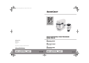 Návod SilverCrest IAN 459998 Kuchynský robot