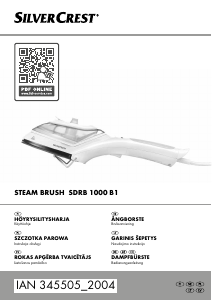 Rokasgrāmata SilverCrest IAN 345505 Apģērbu tvaicētājs