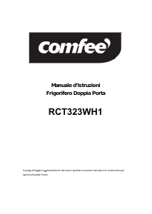 Manuale Comfee RCT323WH1 Frigorifero-congelatore