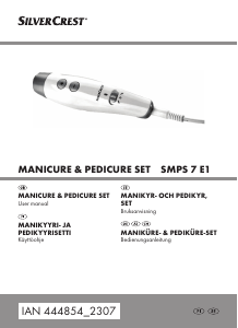 Bruksanvisning SilverCrest IAN 444854 Manikyr-pedikyr set