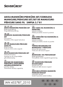 Használati útmutató SilverCrest IAN 452787 Manikűr- és pedikűrkészlet
