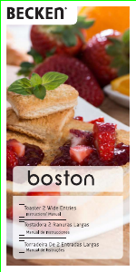 Manual de uso Becken Boston Tostador