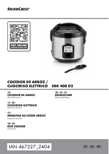 Manual SilverCrest 467227 Cozedor de arroz