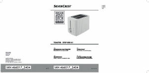 Használati útmutató SilverCrest IAN 466017 Kenyérpirító