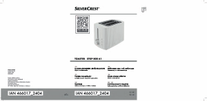 Käyttöohje SilverCrest IAN 466017 Paahdin