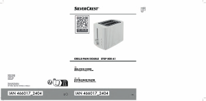 Mode d’emploi SilverCrest IAN 466017 Grille pain