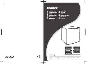Mode d’emploi Comfee RCD50WH2(E) Réfrigérateur