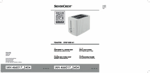 Brugsanvisning SilverCrest IAN 466017 Brødrister