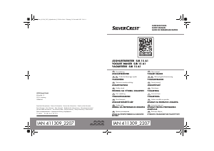 Használati útmutató SilverCrest IAN 411309 Joghurtkészítő