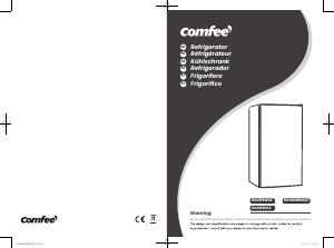 Mode d’emploi Comfee RCD80WH2(E) Réfrigérateur