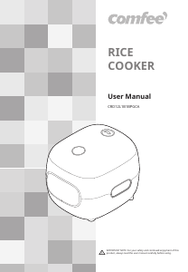 Mode d’emploi Comfee CRD12L1B1BPGCA Cuiseur à riz