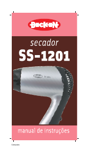 Manual Becken SS-1201 Secador de cabelo