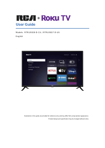 Handleiding RCA RTRU5028-D-CA LED televisie