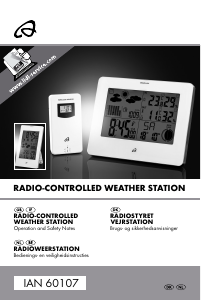 Manual Auriol IAN 60107 Weather Station
