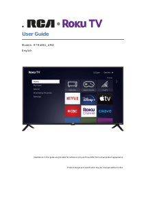 Handleiding RCA RTR4061_AMZ LED televisie
