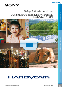 Manual de uso Sony DCR-SR47E Videocámara
