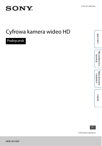 Instrukcja Sony HDR-AS100V Kamera